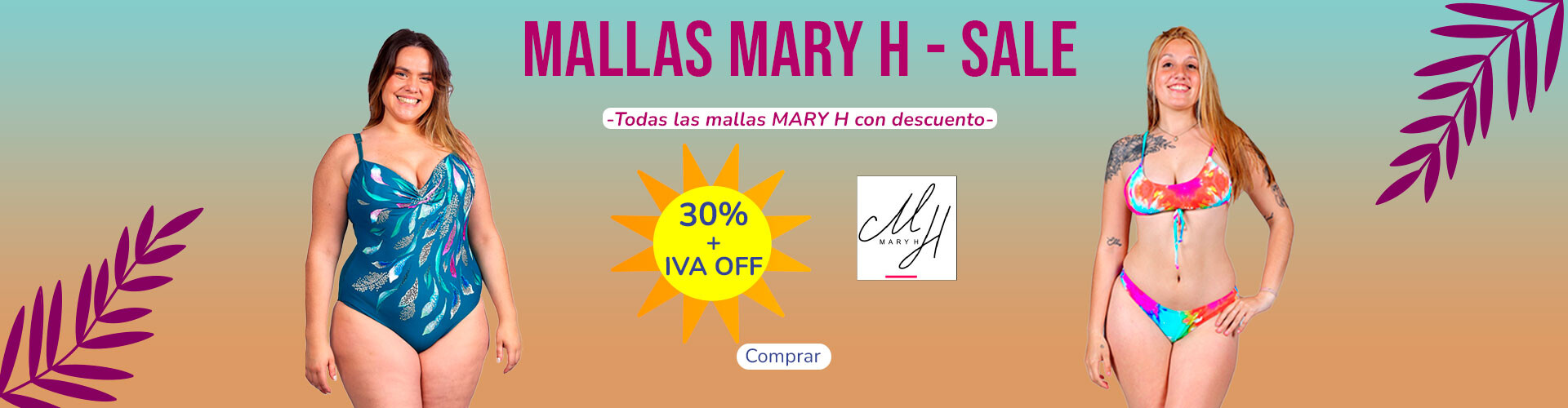 mallas Mary H- Sale -30% + Iva off