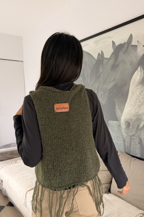 Tejido Vest Verde