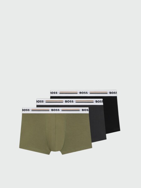 BOSS - Pack de tres bóxers con logo Surtido