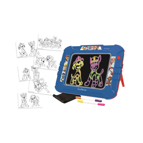 Tableta Mágica Led Neón Lexibook Paw Patrol