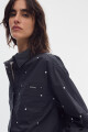 Camisa Road Print Dots Black