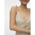VMATHENA SINGLET DETAIL ANKLE DRESS WVN OATMEAL