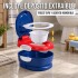 Pelela inodoro para bebes y niños con tapa y asiento infantil IMBACK Color Azul y Rojo Pelela inodoro para bebes y niños con tapa y asiento infantil IMBACK Color Azul y Rojo
