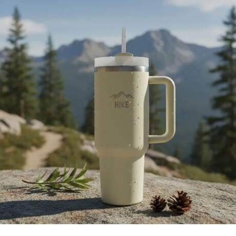 Termo Mega Sip 1180 ML Hike Color Crema