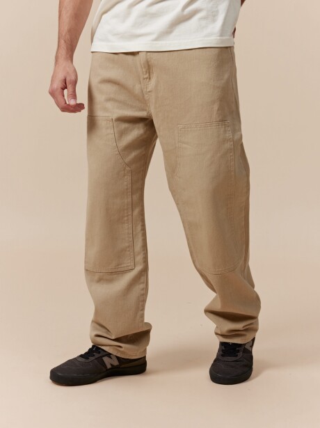 PANTALON DENIM BETO KHAKI