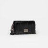 Bandolera The Flap Penny en efecto cuero anguila Negro