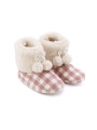 PANTUFLA BOTA ESTAMPADO 1