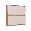 Ropero Master New 2 Puertas De Correr Cedro/blanco 0626a Ropero Master New 2 Puertas De Correr Cedro/blanco 0626a