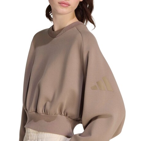 Buzo adidas All Seazon Soft Lux Loose KHAKI