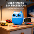 Camara De Fotos Buho Infantil Impresion Instantanea Polaroid Variante Color Azul