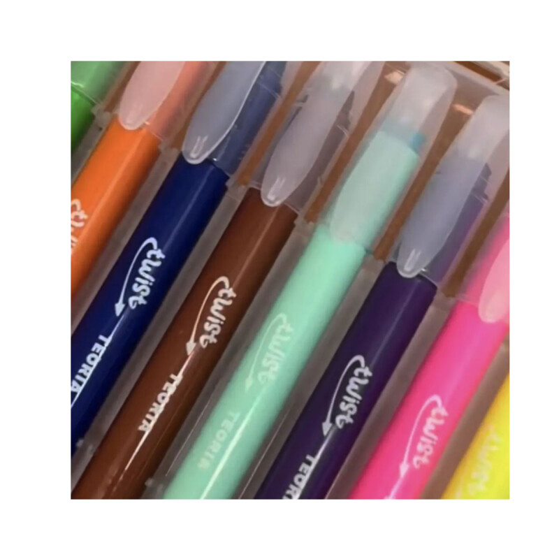 Crayones de Gel Twist 12 colores Teoría Crayones de Gel Twist 12 colores Teoría