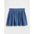 V-WOVEN SKIRT CHAMBRAY 042