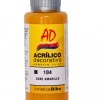 PINTURA ACRILICA ARTISTICA DIBU 60 ML. DIFERENTES COLORES COLOR OCRE AMARILLO 104