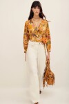 CAMISA WRAP BALI Mostaza