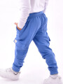 PANTALON CARGO ROY AZUL