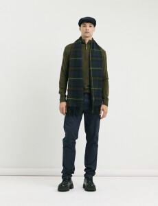 470415 REMERA HARRINGTON LABEL Verde Melange
