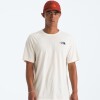 Remera de manga corta regular Stay Exploring White Dune