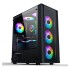 Gabinete Gamer Marvo Ca123 Mid Tower Con Vidrio Templado GABINETE MARVO CA-123 MESH C/VIDRIO TEMP