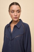 CAMISA CASTELLO Azul Marino