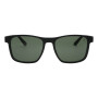 Lentes De Sol One Piece Bossa Nova De Policarbonato Verde/Negro