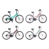Bicicleta S-PRO Strada Lady rodado 28 Shimano 7 cambios Blanco/Celeste