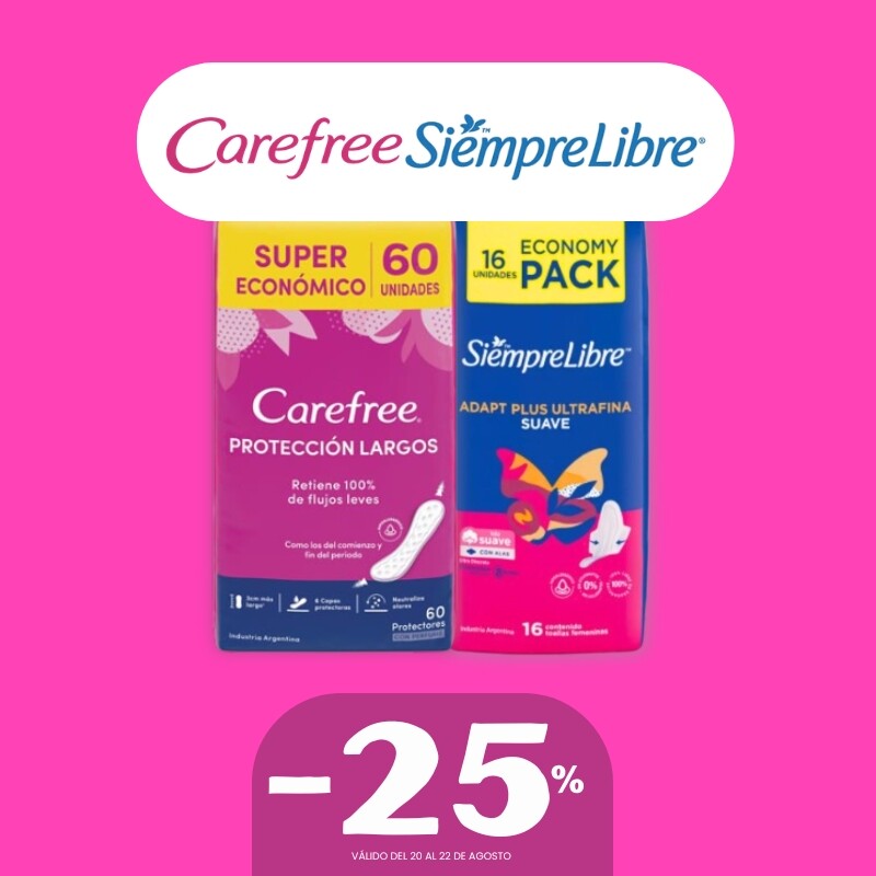 Promo Carefree/Siempre Libre