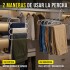 Percha De Ropa Pantalones 2 En 1 Organizador Antideslizantes Acero Inoxidable Imback Plateado Percha De Ropa Pantalones 2 En 1 Organizador Antideslizantes Acero Inoxidable Imback Plateado
