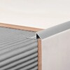 Guardacanto Aluminio Prisma 10 mm x 11 mm x 2,5 m Cromo Mate Guardacanto Aluminio Prisma 10 Mm X 11 Mm X 2,5 M Cromo Mate