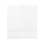 Revestimiento autoadhesivo 3mm ladrillo blanco
