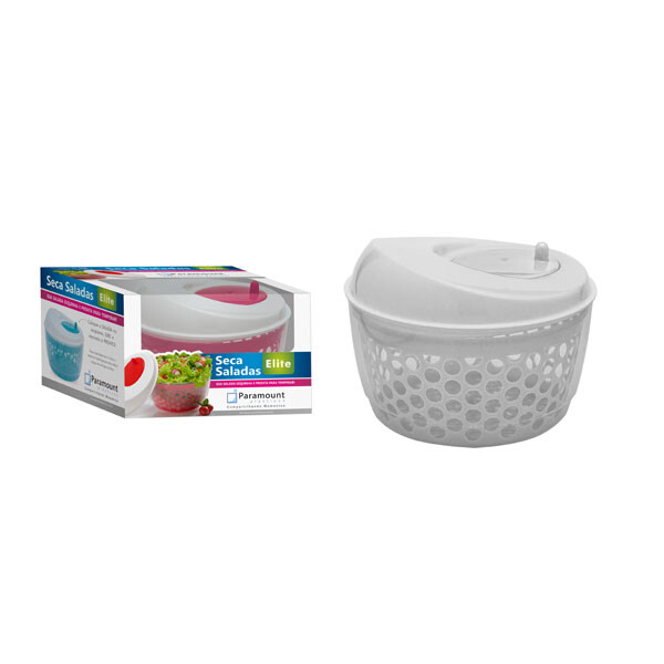 SECADOR DE VEGETALES ELITE 24X17 CM BLANCO