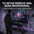 Escritorio Elevable Doble Regulable Altura Hybridesk Compu Color Negro