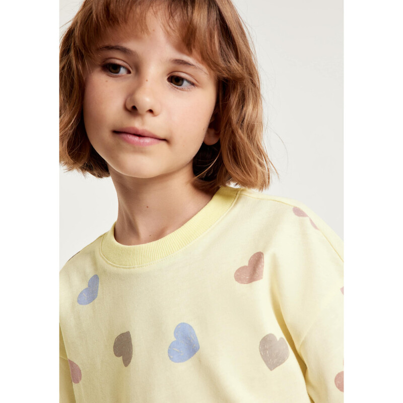 PIJAMA MM FEM AMARELO CLARO
