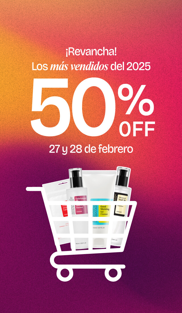 REVANCHA 50% OFF MEJORES VENDIDOS