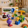 Juguete Lanzador de Autos con Globo - Power Balloon Educativo para niños Juguete Lanzador de Autos con Globo - Power Balloon Educativo para niños