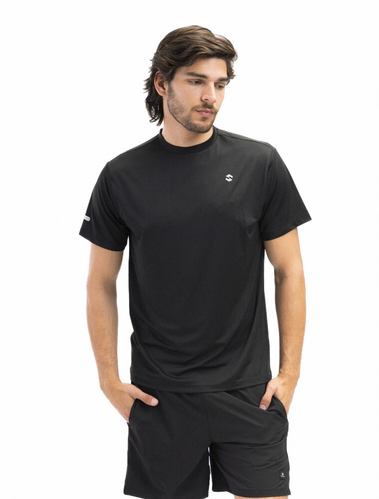 Remera Dry Fit Scandinavian Negro