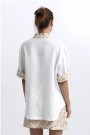 CAMISA FLAKES MANGA CORTA Blanco