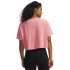 UA Rival Boxy Tee Wash-GRN PNK-600