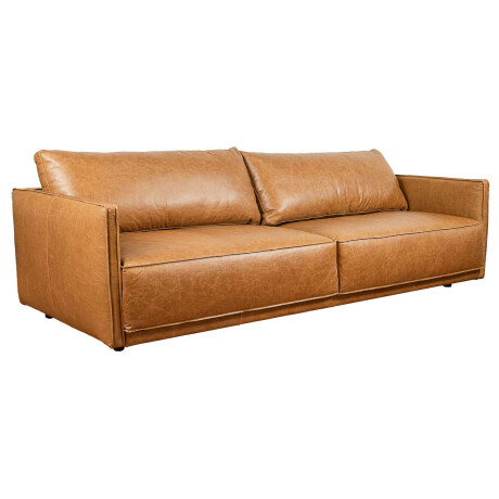 SILLÓN CUERO-100-NATURAL MARRON ROMEO CAMEL