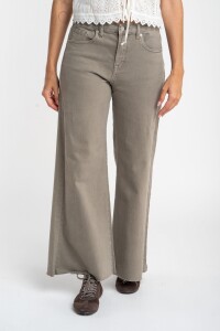 Jean Flared Wide Leg Topo
