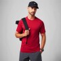Polo Manga Corta Fit The Training Day Tee Hombre Holly Berry