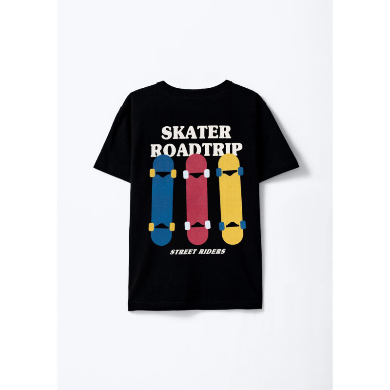 CAMISETA MM MASC PRETO ESCURO