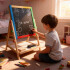 Pizarra Pizarron 2 En 1 Infantil Para Niños Tiza Marcadores Imantada Con Imanes Y Letras Imback Pizarra Pizarron 2 En 1 Infantil Para Niños Tiza Marcadores Imantada Con Imanes Y Letras Imback