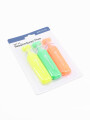 RESALTADORES FLUO 3 PCS MULTICOLOR