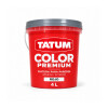 PINTURA TATUM COLOR ROJO 4LT Pintura Tatum Color Rojo 4lt