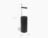 Portarrollos de Papel Higiénico con Almacenamiento Joseph Joseph EasyStore™ Negro Mate - PREVENTA Portarrollos de Papel Higiénico con Almacenamiento Joseph Joseph EasyStore™ Negro Mate - PREVENTA