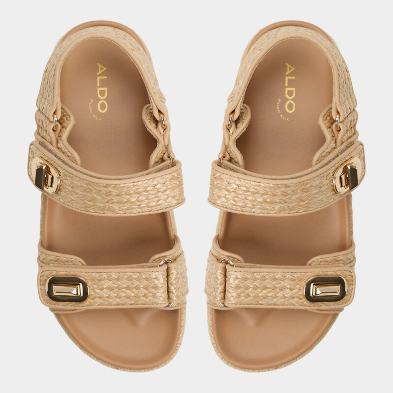 SUNHAVEN BRIGHT MULTI TEXTILE OPEN NATURAL