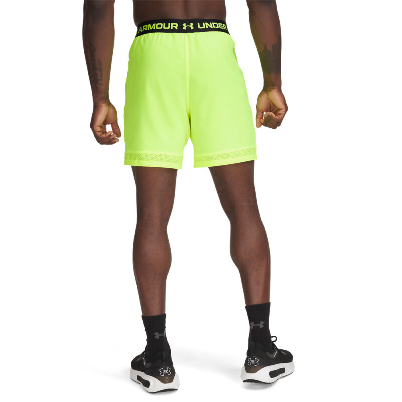 UA Vanish Woven 6in Shorts-YLW YLW-731