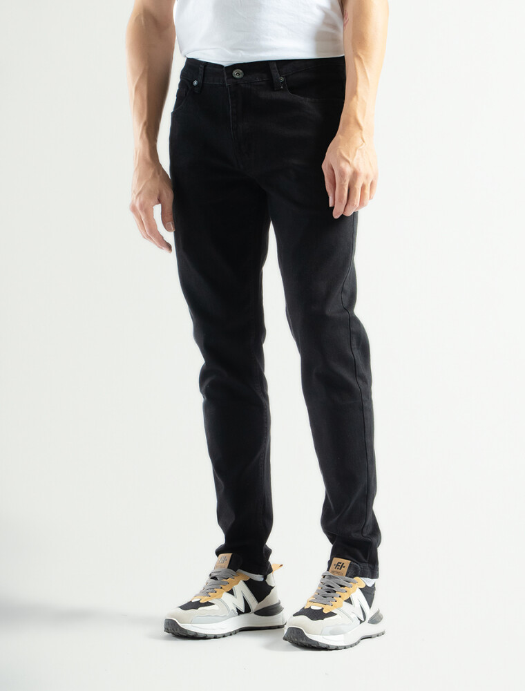 Jean Forum Slim Fit Largo 32 Negro
