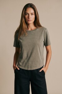 Remera Algodon Lavado Safari