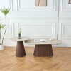 MESA DE CENTRO JOEY SET Beige - SET x 2